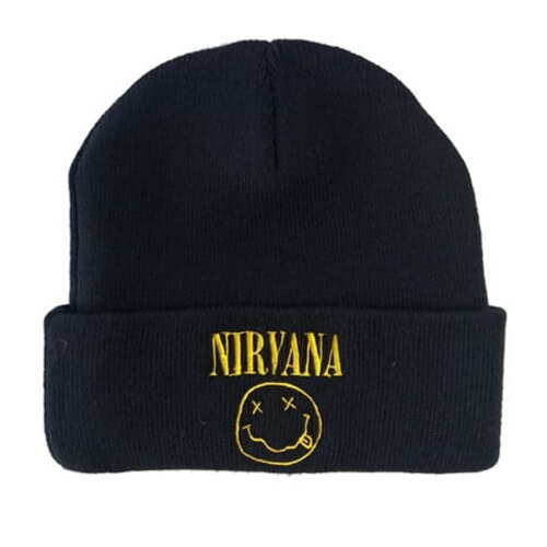 Zimní čepice Nirvana - Face Logo