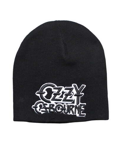 Zimní čepice Ozzy Osbourne - Logo 3D